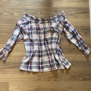 Off the shoulder blouse